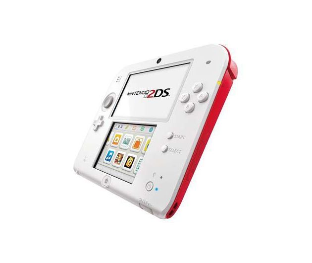 Nintendo 2DS Бело-Красная