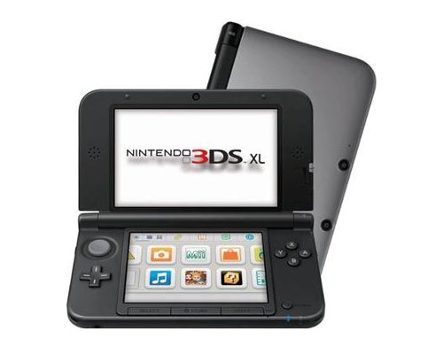 Фото №1 - Nintendo 3DS XL Черно-серебристая