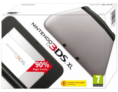 Фото №4 - Nintendo 3DS XL Черно-серебристая