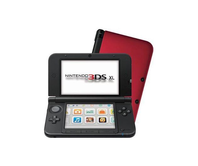 Nintendo 3DS XL Черно-красная
