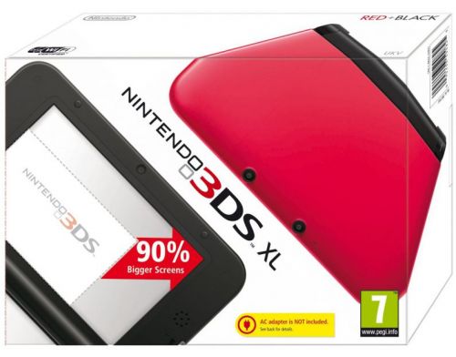 Фото №2 - Nintendo 3DS XL Черно-красная