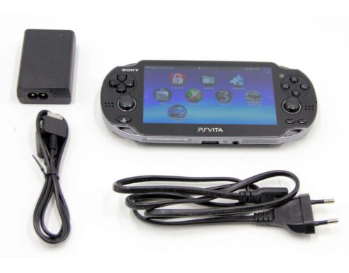Фото №2 - Sony PS Vita Black Wi-Fi + Карта памяти на 32 GB Модифицированная с играми Б.У.