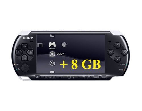 Фото №1 - Sony PSP Bright + карта памяти на 8 GB + мягкий чехол + пленка + кабель для ПК