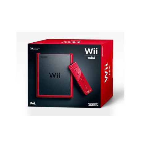 Nintendo Wii mini Черно-Красная