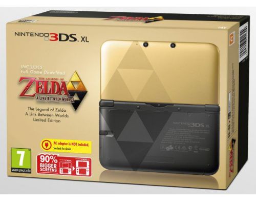 Фото №1 - Nintendo 3DS XL Zelda edition