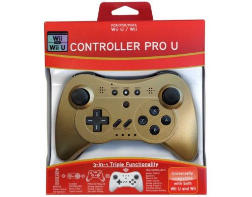Фото №1 - Pro Controller U for Wii and Wii U - Gold LE