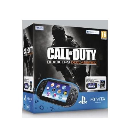 PS Vita Black Wi-Fi  + Карта памяти на 4 GB + Ваучер на скачивание Call of Duty BO Declassified