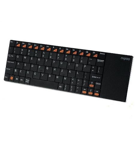 RAPOO Wireless Multi-media Touchpad Keyboard black (E2700)