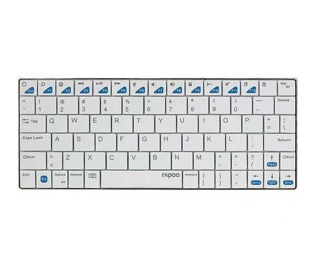 RAPOO Bluetooth Ultra-slim Keyboard for iPad white (E6300)