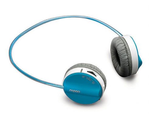 Фото №1 - RAPOO Bluetooth Stereo Headset blue (H6020)