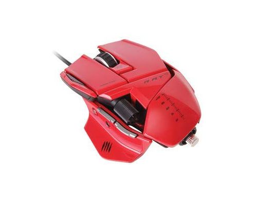 Фото №1 - MadCatz R.A.T. 5 Gaming Mouse Red