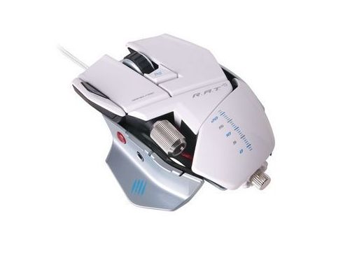 Фото №1 - MadCatz R.A.T. 5 Gaming Mouse White