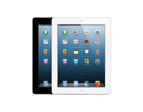 Фото №1 - Apple iPad 4 Wi-Fi + 4G LTE 16 GB (черный/белый)