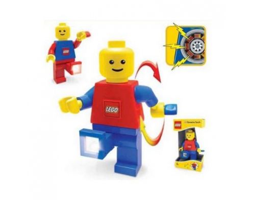 Фото №1 - LEGO фонарик с ручным механизмом