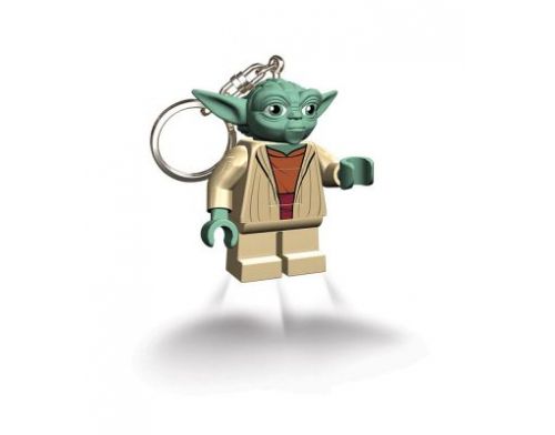 Фото №1 - LEGO брелок-фонарик Звездные войны Yoda