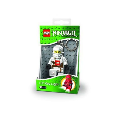 LEGO брелок-фонарик Ниндзяго (Кей, Джей, Коул, Зе)