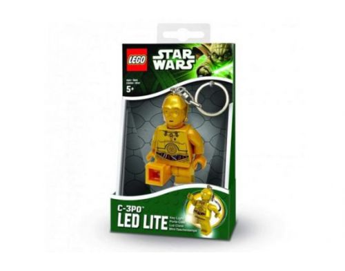 Фото №1 - LEGO белок-фонарик С3РО с батарейкой