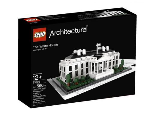 Фото №1 - Белый дом LEGO Arhitecture