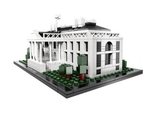 Фото №2 - Белый дом LEGO Arhitecture