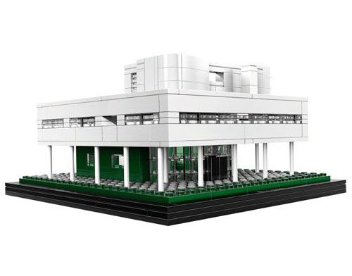 Фото №3 - Вилла Савой LEGO Arhitecture