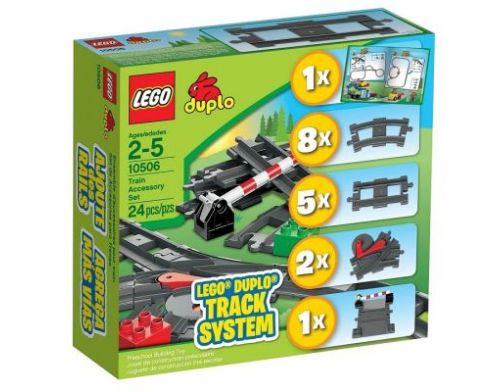 Фото №1 - Lego Дополнительные элементы для железной дороги Duplo