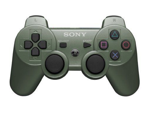 Фото №1 - Dualshock 3 Wireless Controller Зеленый для PS3 (Оригинал)