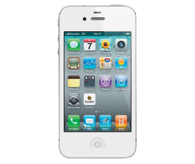 iphone 4s 16 Gb белый