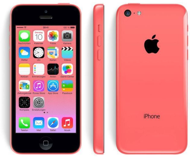 iphone 5c 16 Gb розовый manufactured ref