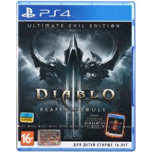 Игра Diablo 3 : Reaper of Souls – Ultimate Evil Edition PS4 русская версия