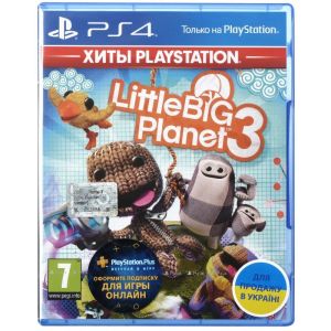 Игра LittleBigPlanet 3 PS4 русская версия