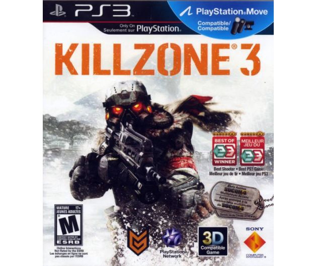 Killzone 3 русская версия PS3