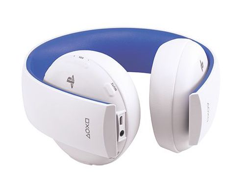 Фото №2 - Sony PlayStation Gold Wireless Stereo Headset White