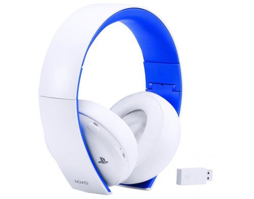 Фото №1 - Sony PlayStation Gold Wireless Stereo Headset White