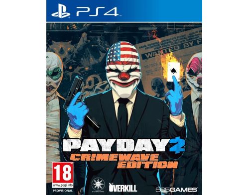 Фото №1 - Payday 2 Crimewave Edition PS4