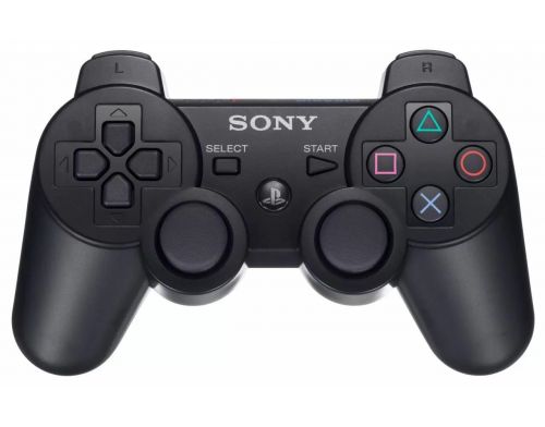 Фото №1 - Dualshock 3 Wireless Controller Черный для PS3 Б/У (Гарантия 1 месяц)