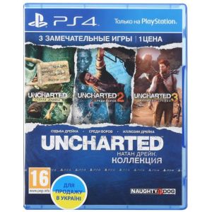 Игра Uncharted The Nathan Drake Collection PS4 русская версия