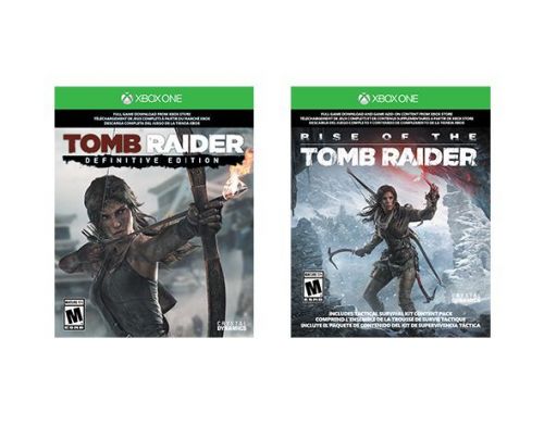 Фото №1 - Набор Rise of the Tomb Raider + Tomb Raider Definitive Edition ( ваучеры на скачивание )