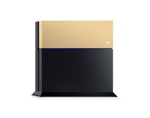 Фото №1 - Сменная панель для Playstation 4 ( цвет золото )