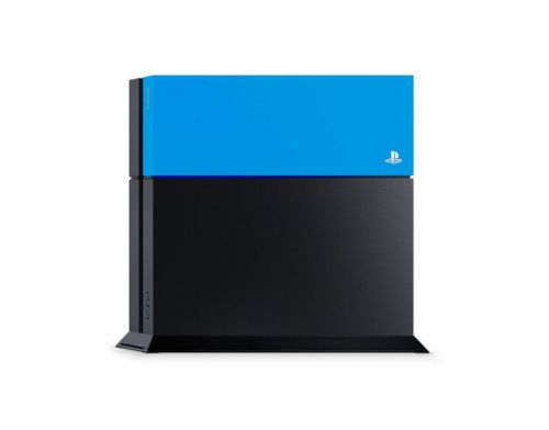 Фото №1 - Сменная панель для Playstation 4 ( цвет голубой )