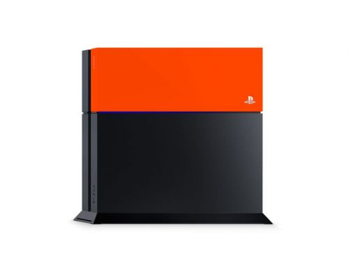 Фото №1 - Сменная панель для Playstation 4 ( цвет оранжевый )