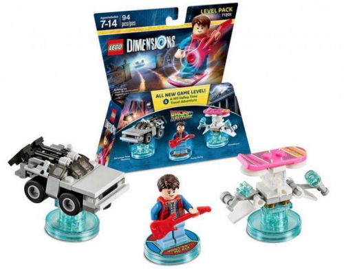 Фото №1 - LEGO Dimensions Back to the Future Level Pack
