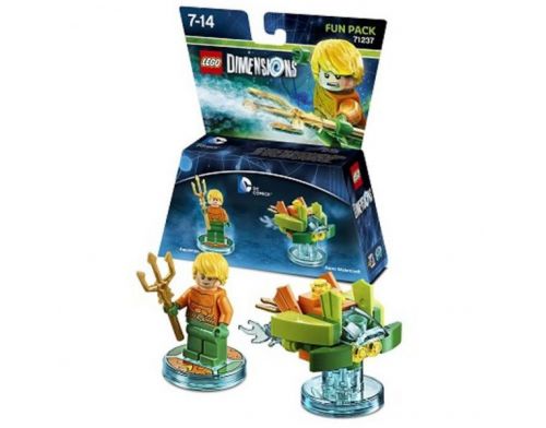 Фото №1 - LEGO Dimensions DC Comics (Aquaman, Aqua Watercraft) Fun Pack