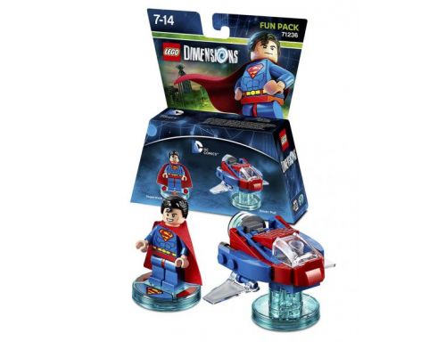 Фото №1 - LEGO Dimensions DC Comics (Superman, Hover Pod) Fun Pack