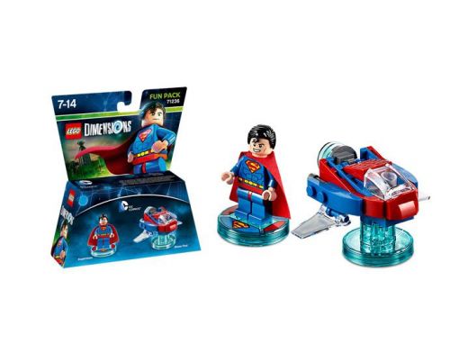 Фото №2 - LEGO Dimensions DC Comics (Superman, Hover Pod) Fun Pack