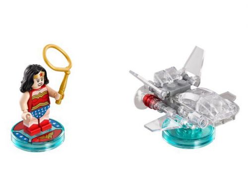Фото №2 - LEGO Dimensions DC Comics (Womder Woman, Invisible Jet) Fun Pack