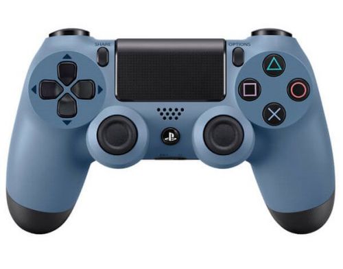 Фото №1 - Sony Dualshock 4 Grey Blue Uncharted Edition version 1