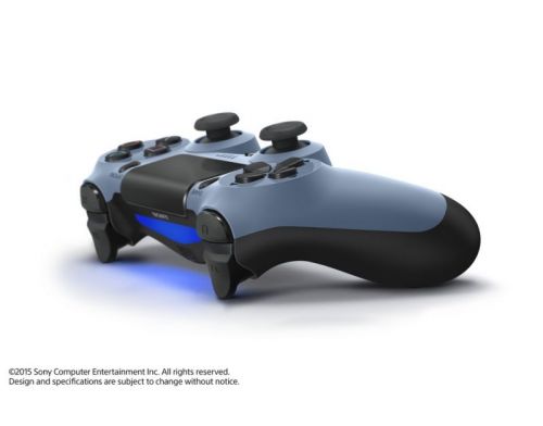 Фото №2 - Sony Dualshock 4 Grey Blue Uncharted Edition version 1