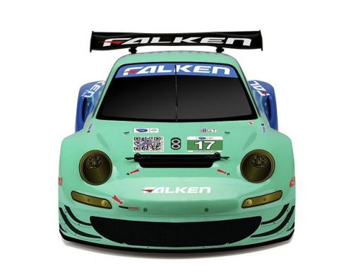 Фото №4 - Автомобиль HPI Racing Sprint 2 Sport Falken Porsche 911 GT3 RSR 1:10 RTR 431 мм 4WD 2,4 ГГц (HPI108221)