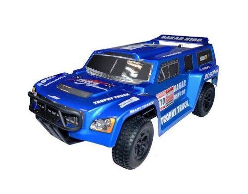 Фото №1 - Автомобиль HSP Racing Hummer Dakar H100 1:10 RTR 500 мм 4WD 2,4 ГГц (HSP94128 Blue)