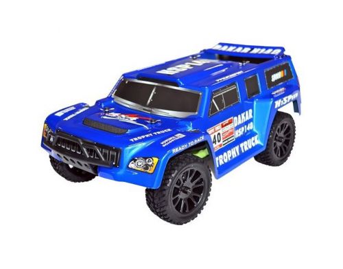 Фото №1 - Автомобиль HSP Racing Hummer Dakar H140 1:14 RTR 365 мм 4WD 2,4 ГГц (HSP94349 Blue)